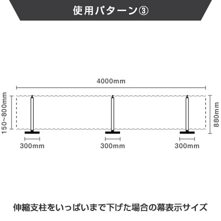 Pinバナービッグ w4000 使用パターン【3】