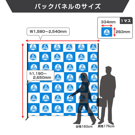 バナースクリーンのサイズ画像