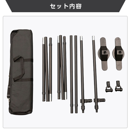 システムバナースクリーン セット内容