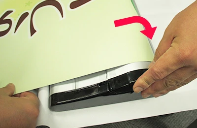 ロールアップバナーNext:2-4 メディア収納