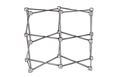 ロイヤルポップアップカウンター(Sサイズ):3 フレームの自立