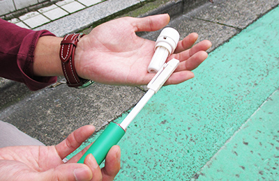 のぼり旗：2 本体側面