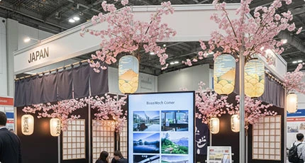 見本市ブース装飾提灯