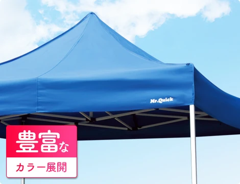 豊富なカラー展開